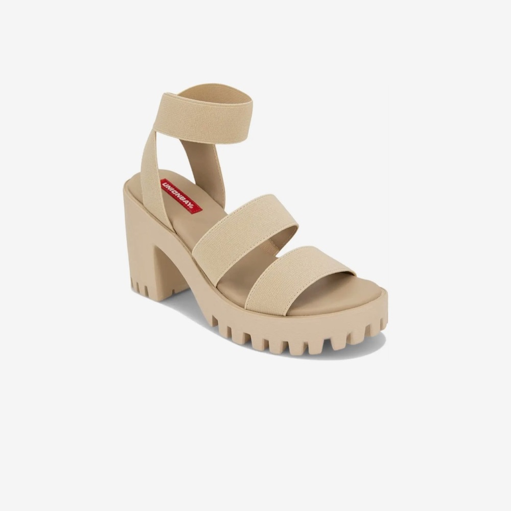 Unionbay Casual Nude Heels - Picture 3 of 4